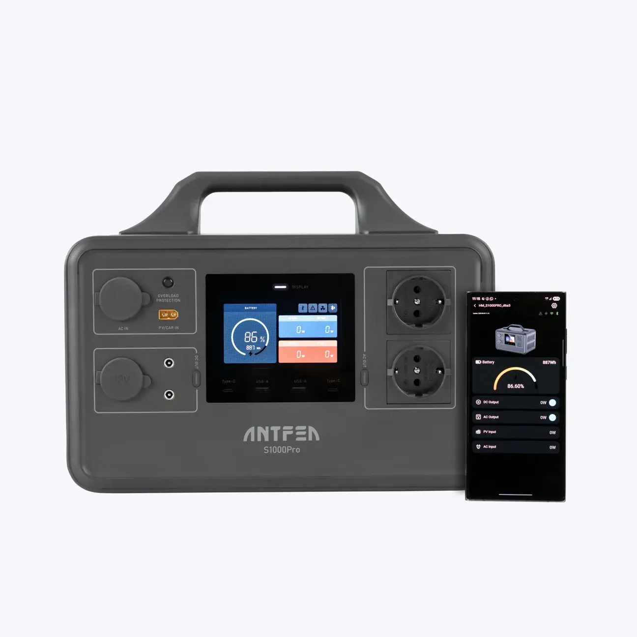 Antfea S1000 Pro Taşınabilir Güç İstasyonu (Yaşam Aküsü)