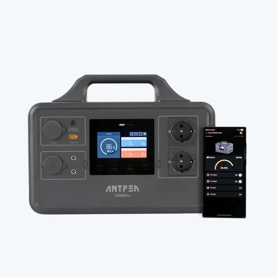Antfea S1000 Pro Taşınabilir Güç İstasyonu (Yaşam Aküsü)