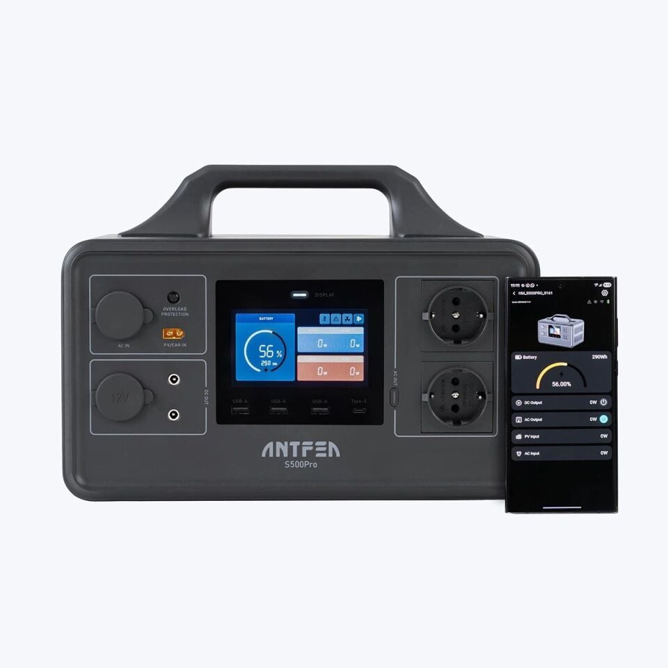 Antfea S1000 Pro Taşınabilir Güç İstasyonu (Yaşam Aküsü)