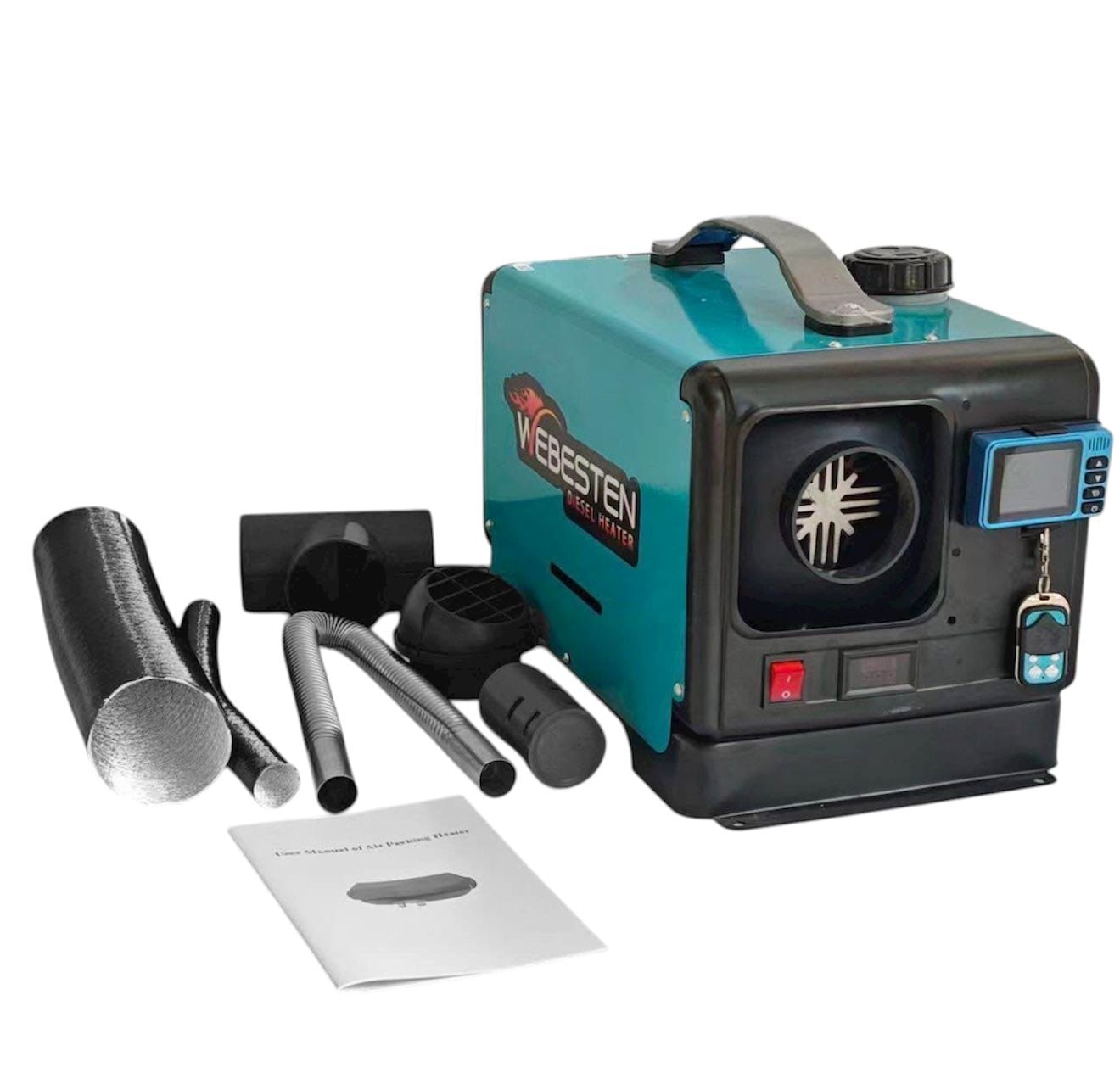 Webesten Akülü Dizel Isıtıcı (LifePo4 Lityum Akü) 30AMP
