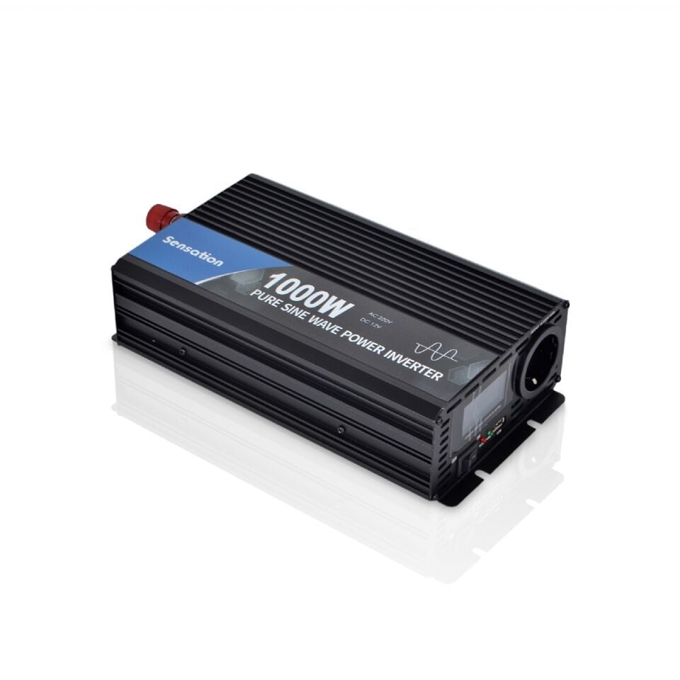 SENSATION 1000WWATT 1KWTAM SİNÜS İNVERTÖR 12V / 220V ÇEVİRİCİ İNVERTER