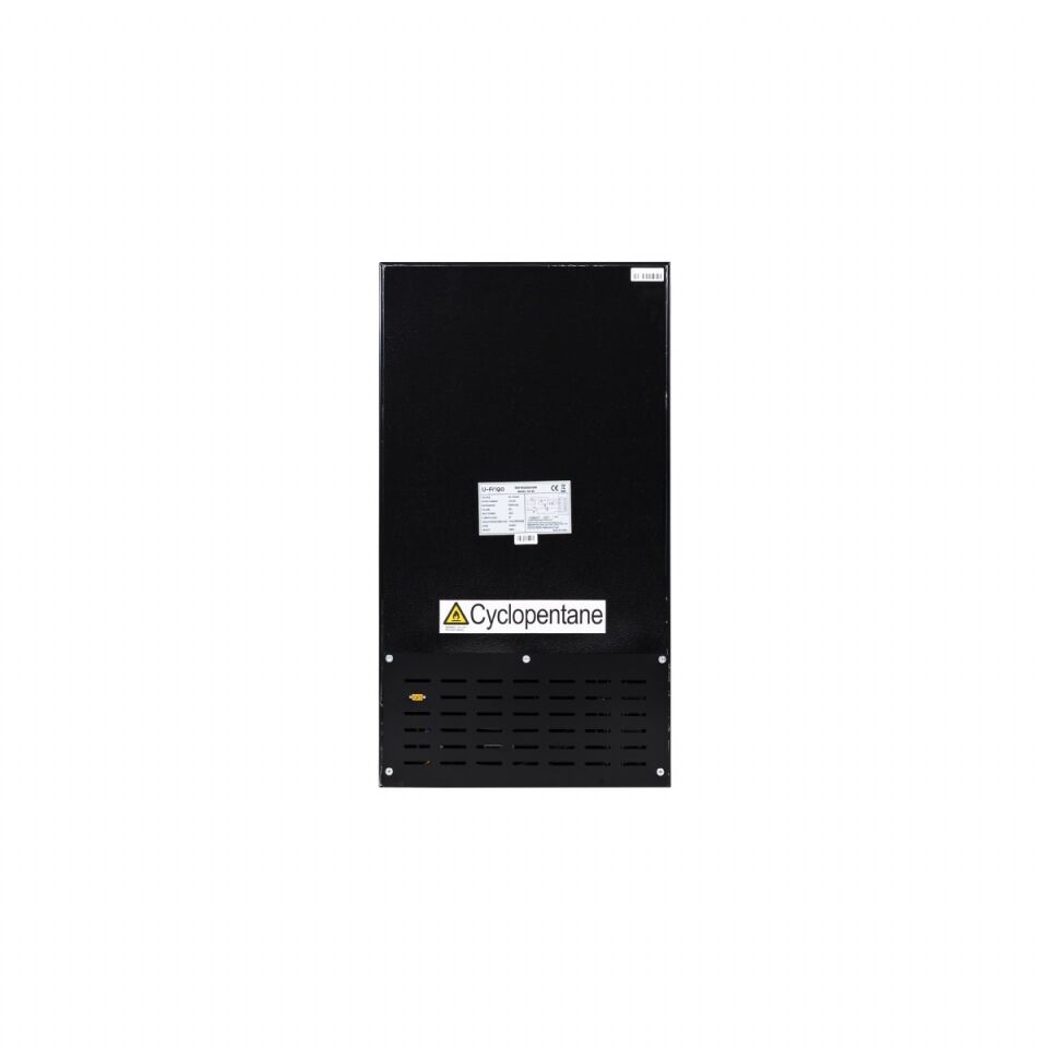 U-Frigo 90 LT Limited Edition 12/24V Kompresörlü Buzdolabı Temperli Kapak SİYAH