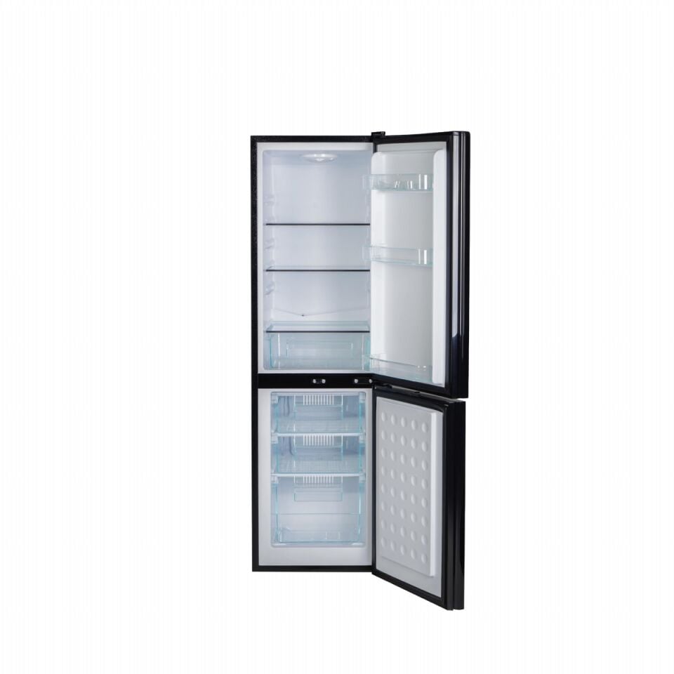 U-FRİGO 176 LT LİMİTED EDİTİON 12/24V KOMPRESÖRLÜ BUZDOLABI TEMPERLİ CAM KAPAK SİYAH