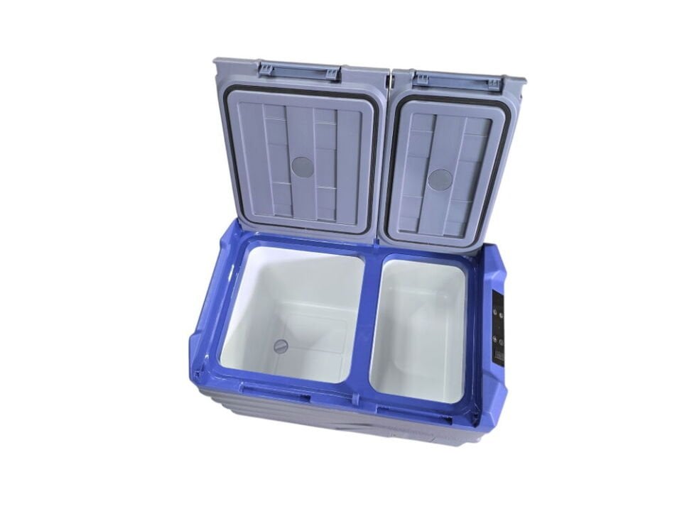 Mincy 50 Litre 12/24/220 MC50 Araç Buzdolabı Çift Kapak