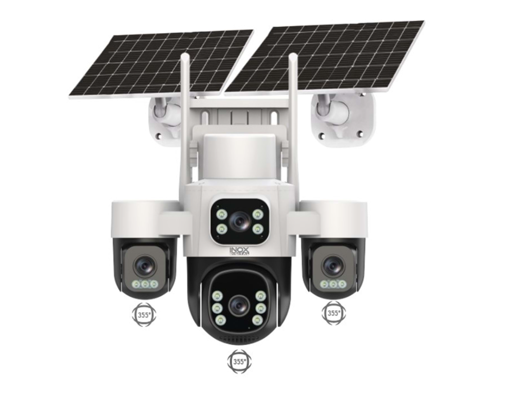 INOX-X24 4G SOLAR ESİM 6 MOTOR 3PT KAMERA