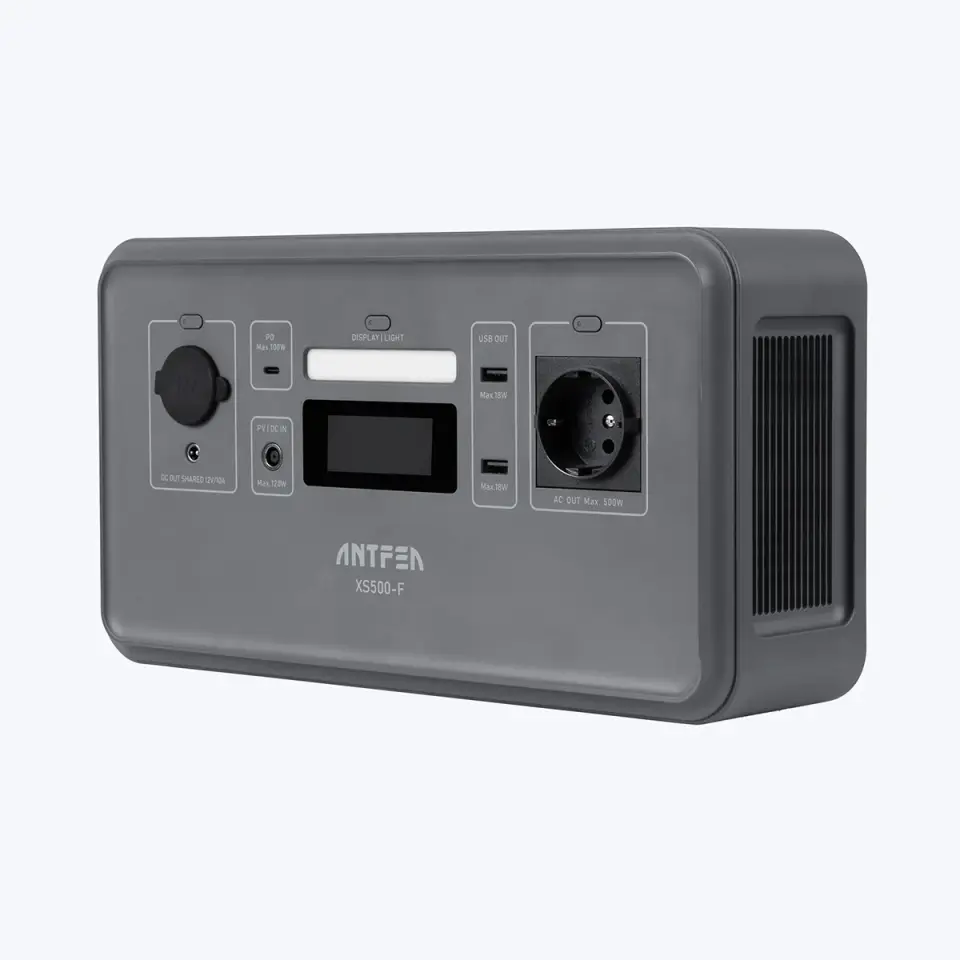 ANTFEA XS500F Taşınabilir Güç Sistemi - Gri 500W Mini