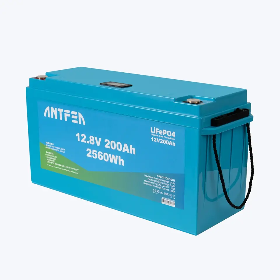ANTFEA 12.8V 200Ah ABS Lityum Akü Akıllı Ekran Bluetooth LiFePo4ANTFEA 12.8V 200Ah ABS Lityum Akü Akıllı Ekran Bluetooth LiFePo4