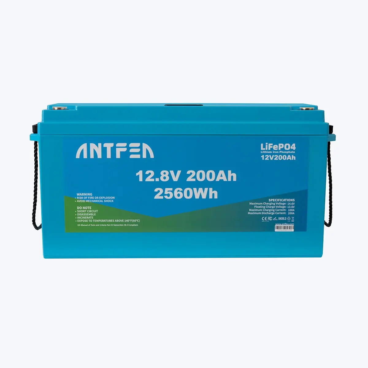 ANTFEA 12.8V 200Ah ABS Lityum Akü Akıllı Ekran Bluetooth LiFePo4ANTFEA 12.8V 200Ah ABS Lityum Akü Akıllı Ekran Bluetooth LiFePo4