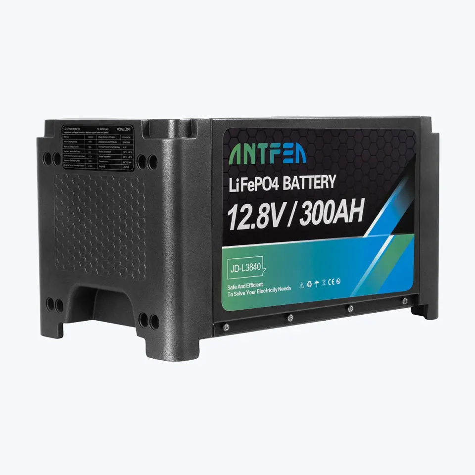 ANTFEA L3840 12.8V 300Ah İstiflenebilir Lityum Akü LiFePo4