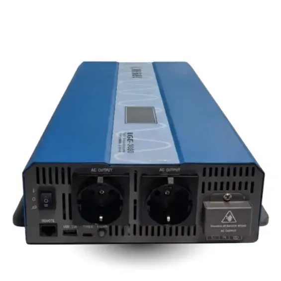 HEGEL TAM SİNÜS İNVERTÖR 3000W 12V, EKRANLI, BLUETOOTH KONTROL