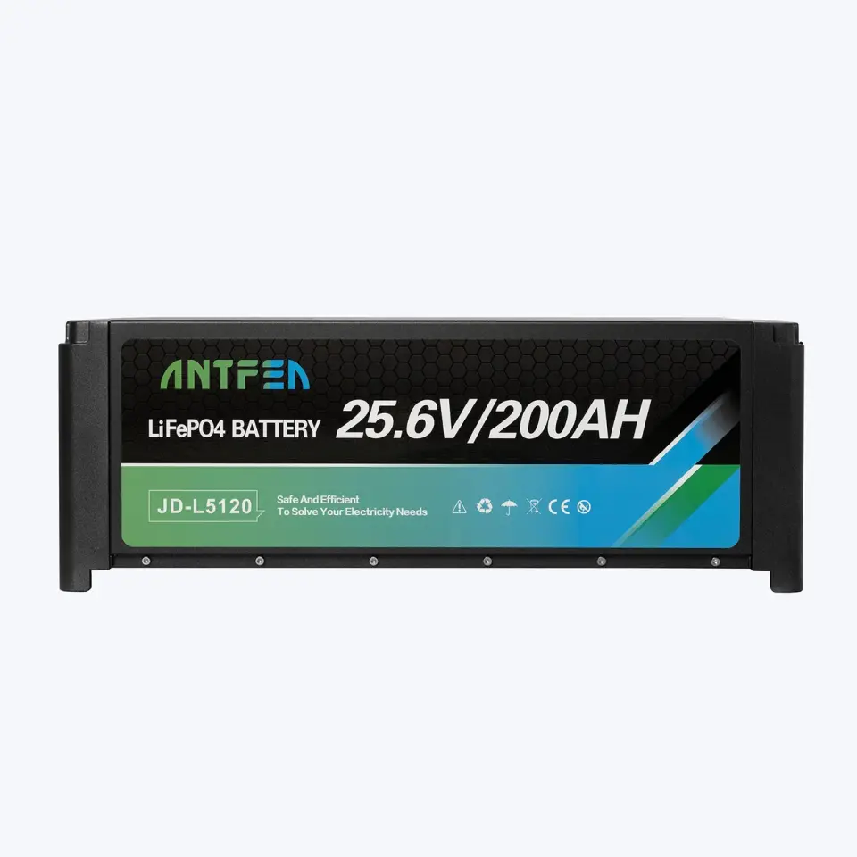 ANTFEA L5120 25.6V 200Ah 5.12 kwh İstiflenebilir Lityum Akü LiFePo4