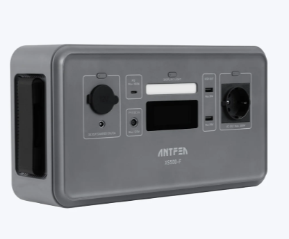 ANTFEA XS500F Taşınabilir Güç Sistemi - Gri 500W Mini (Yaşam Aküsü)