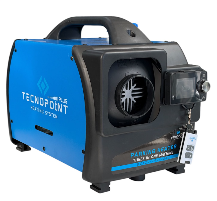 Tecnopoint Çanta Tipi Taşınabilir Dizel Isıtıcı ( Ev- karavan-Tekne uyumlu dizel çana tipi webasto)